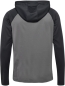 Preview: Kinder Hummel Lead 2.0 Kapuzen Trainingsjacke - Steel gray/Asphalt